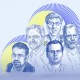 Україна, якій вдалося. До Дня Незалежності Forbes зібрав поради світових економістів із відбудови країни. Що про це думають Тайлер Коуен, Дарон Аджемоглу, Луїджі Зінгалес та ще п'ять дослідників /Фото ілюстрація Ілля Колесник для Forbes Україна/колаж Олександра Карасьова